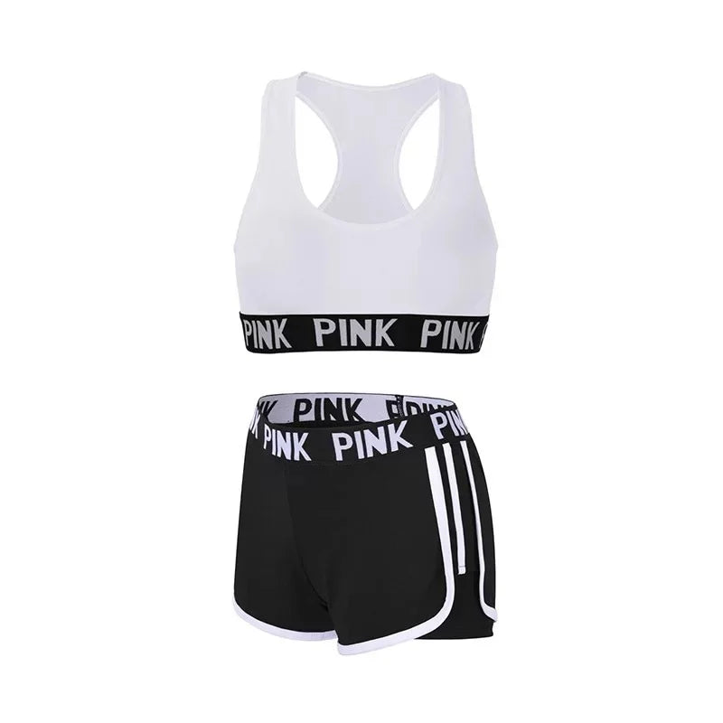 Ensemble de Femmes Soutien-gorge Short de Sport Fitness